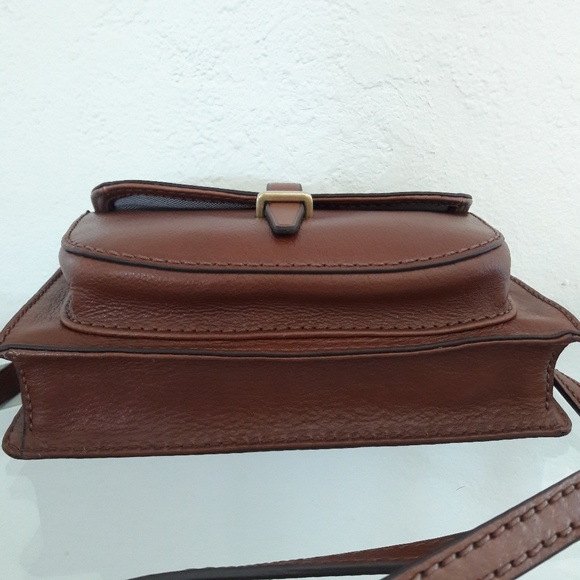 NWT FOSSIL LEATHER RYDER SMALL CROSSBODY BAG PURSE - Picture 7 of 8